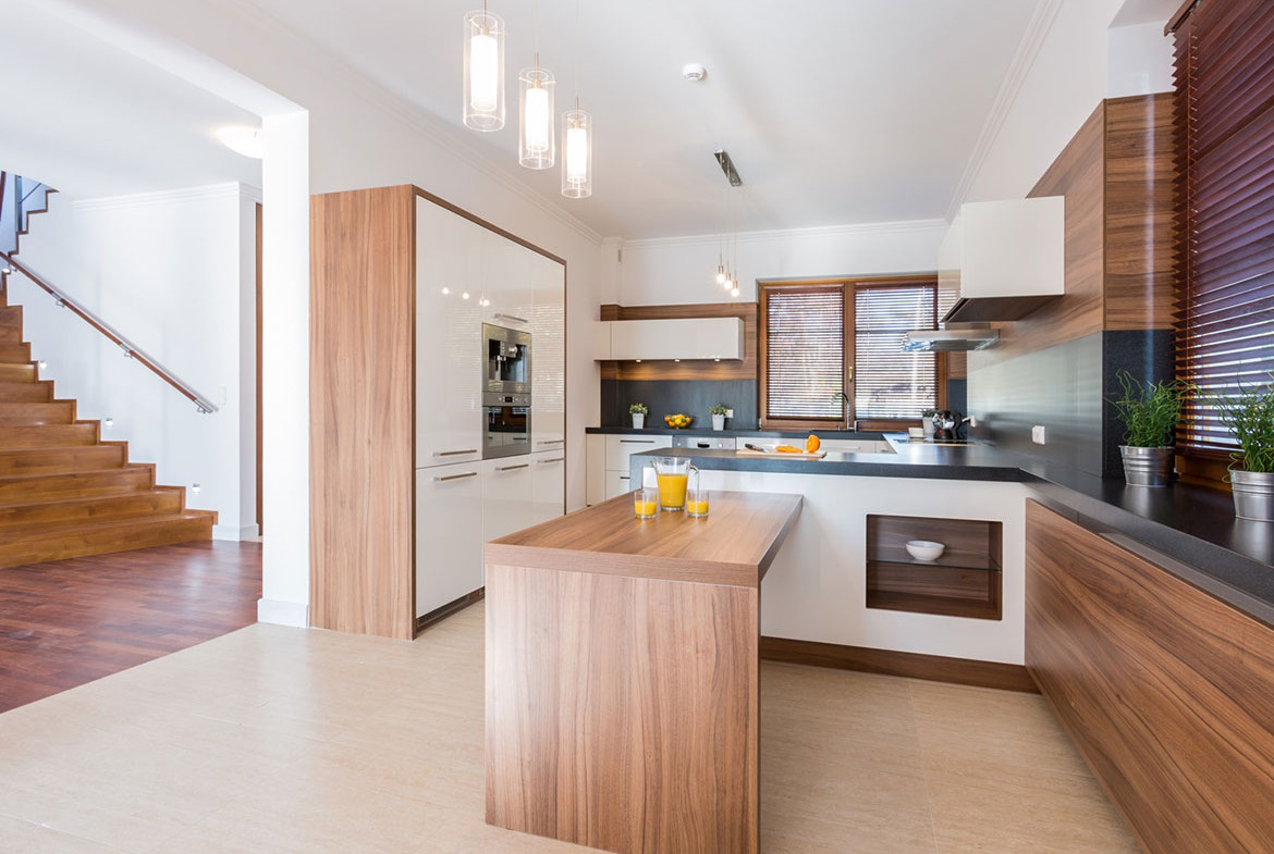 Renovated kitchen apartment